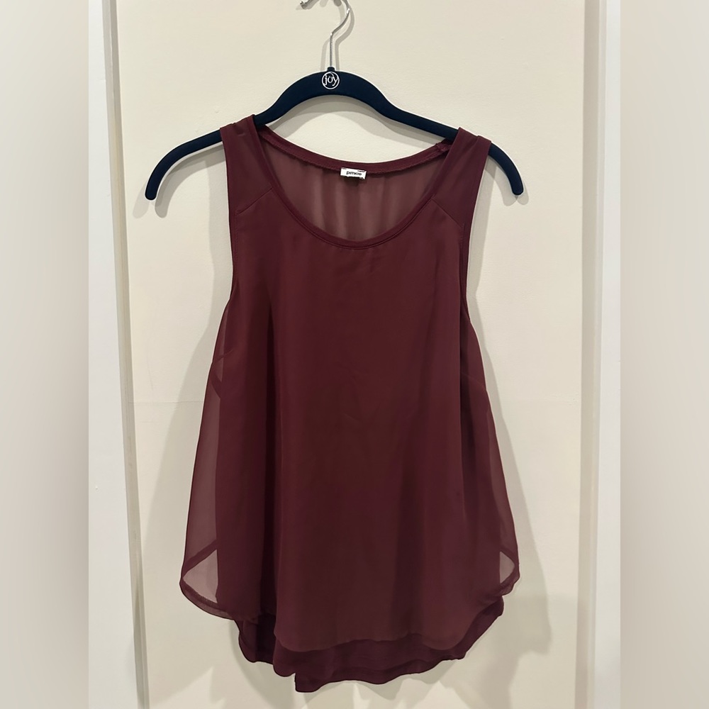 Pimkie Maroon tank top